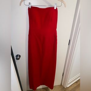 Giorgio Armani Strapless Gown